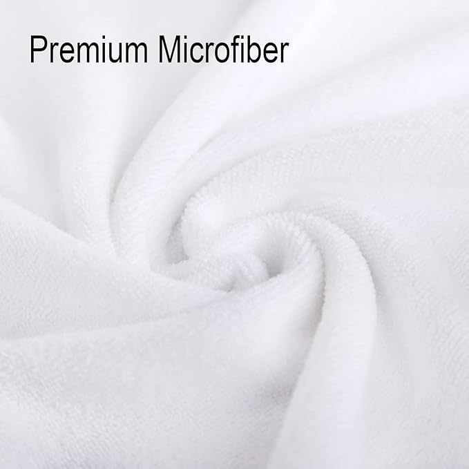 AOYEGO Red Fox Bath Towels Cute Animal Fox in Winter Snow Field Bear Tree White Snowflake Kitchen Hand Towels Bathroom Decor Soft Beach Microfiber Hair Towels 15x30 Inch