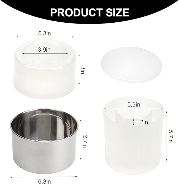 Ice Mold Wine Bottle Chiller Champagne Ice Bucket Mold, DIY Ice Mold with Flowers Fruits Theme Decors for Wine Champagne Cocktails, Wine Bucket Chiller for Parties Bar Wedding Festival Holiday