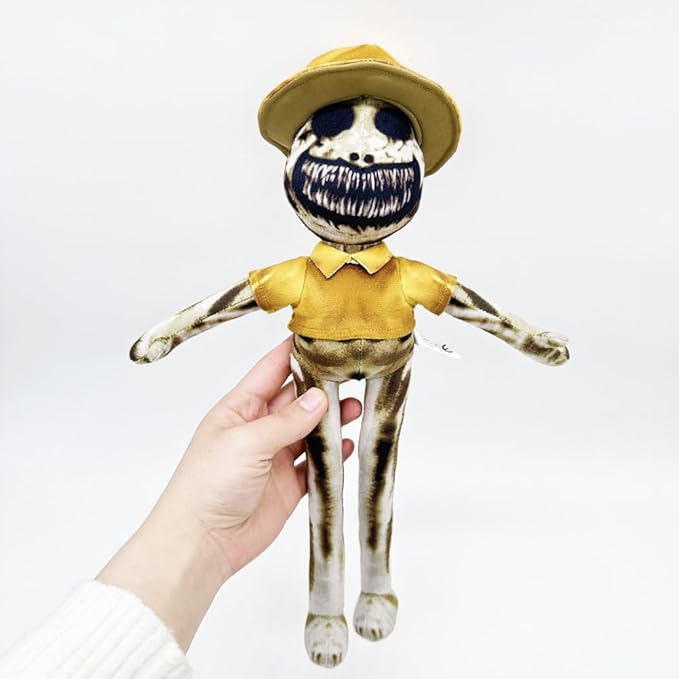 Zoon Nomaly Smile cat Plush Toy,Horror Game Plush Toy Makes a Great Gift for Fans and Friends Pillow Cosplay Cute Fans Collection Gift(Zoo-Keepers)