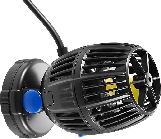VEVOR Aquarium Wave Maker, 20W, 2113 GPH Quiet and Strong DC Powerhead, Adjustable Fish Tank Circulation Pump with Controller, Strong Magnetic Base, 360° Rotating Wavemaker, for Freshwater Saltwater