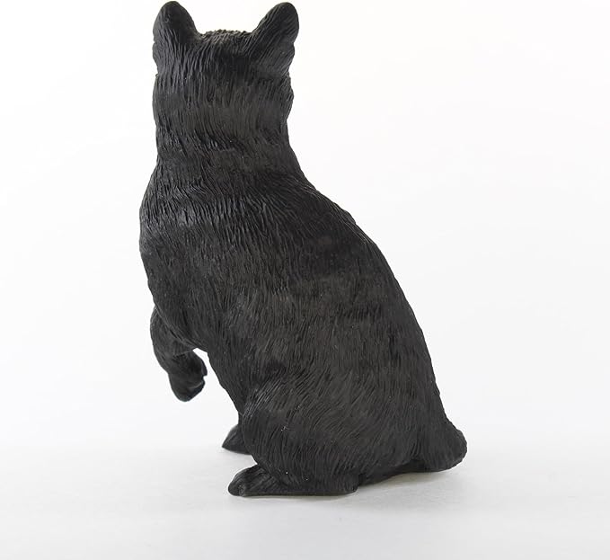 Shorthair Black Cat Figurine