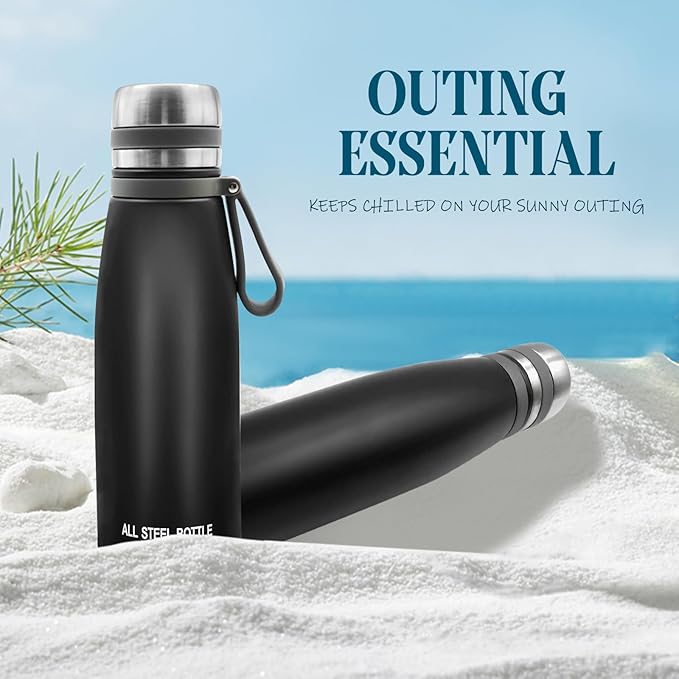 29oz Thermos for Hot and Cold Drinks, Coffee Thermos Water Bottle, Wide Mouth Thermal Cups- Leakproof Stainless Steel Insulated Thermos - Commute, Travel, and Picnic Friendly