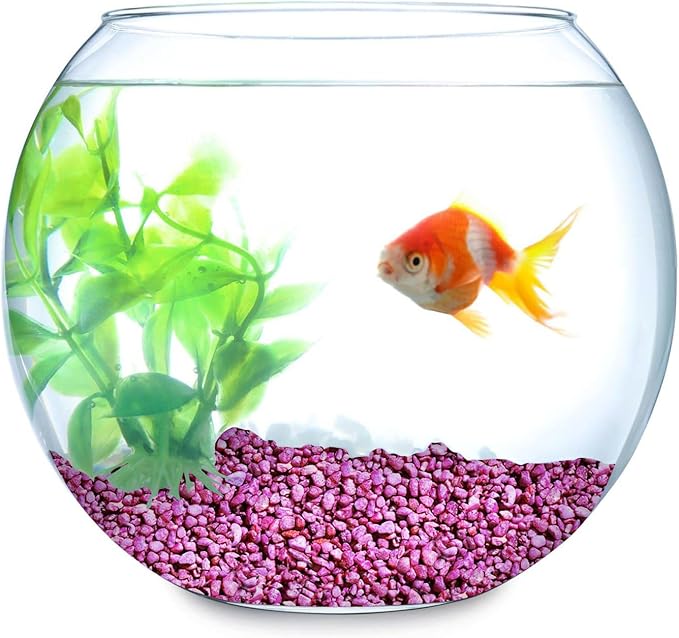 Hygloss Products Craft Rocks, Mini Stones for Art Projects - Bag O' Gravel, Neon Purple, 5 lb