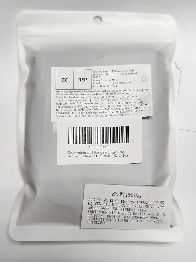 Dog Treat Pouch with Magnetic Closure 4-Cup Silicone Bag Fanny Pack Holder with Clicker 4 Ways to Wear Front Pocket Fits All Phones Ideal for Leash, Pet Walking and Training(Black)