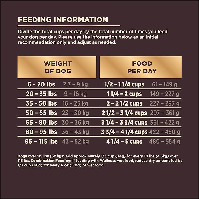 Wellness CORE RawRev Grain-Free Dry Dog Food, Natural Ingredients, Made in USA with Real Freeze-Dried Meat (Adult, Turkey, 4 lbs) (Pack of 2)