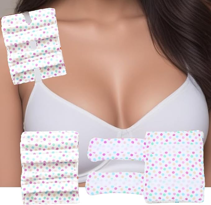 2PCS Bra Strap Pad Protector for Chest Port, Port Pillows for Chemo Patients, Pacemaker Pillow for Bra Post-Surgery, Chemo Port Pillow for Bra Strap, Recovery Cushion for Chest Heart Support (Dots)