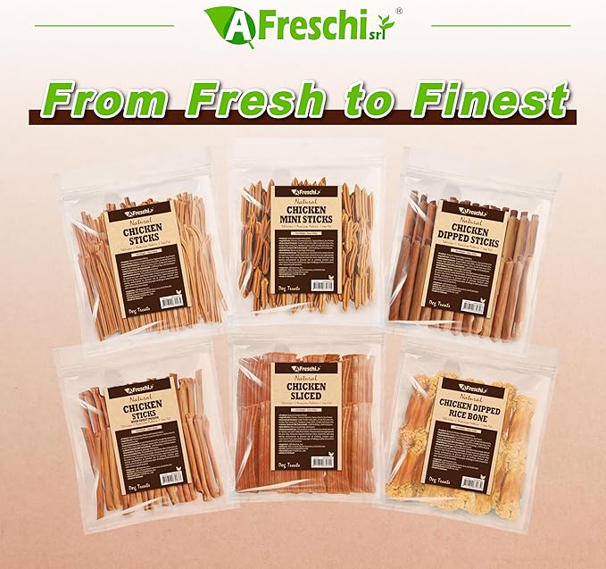 AFreschi Natural Chicken Sliced 24 oz, All Natural, Grain-Free, High-Protein, Healthy & Easily Digestible, Soft Texture