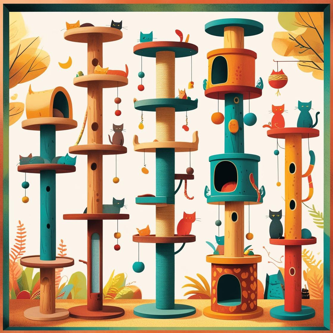Cat Trees & Towers: Give Your Cat the Ultimate Playground with FurlyGoods