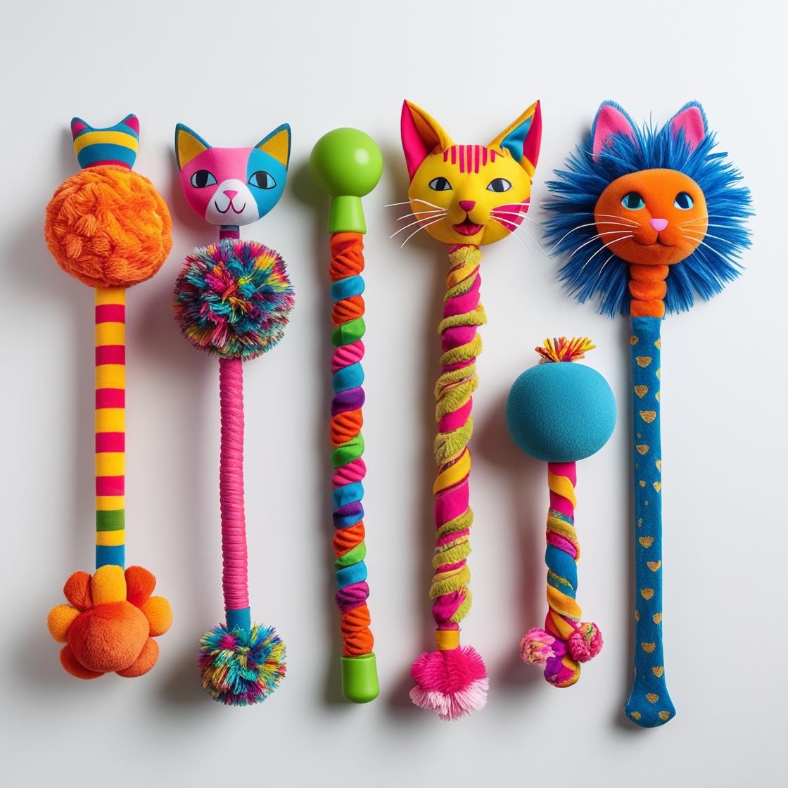 Cat Wand & Teaser Toys