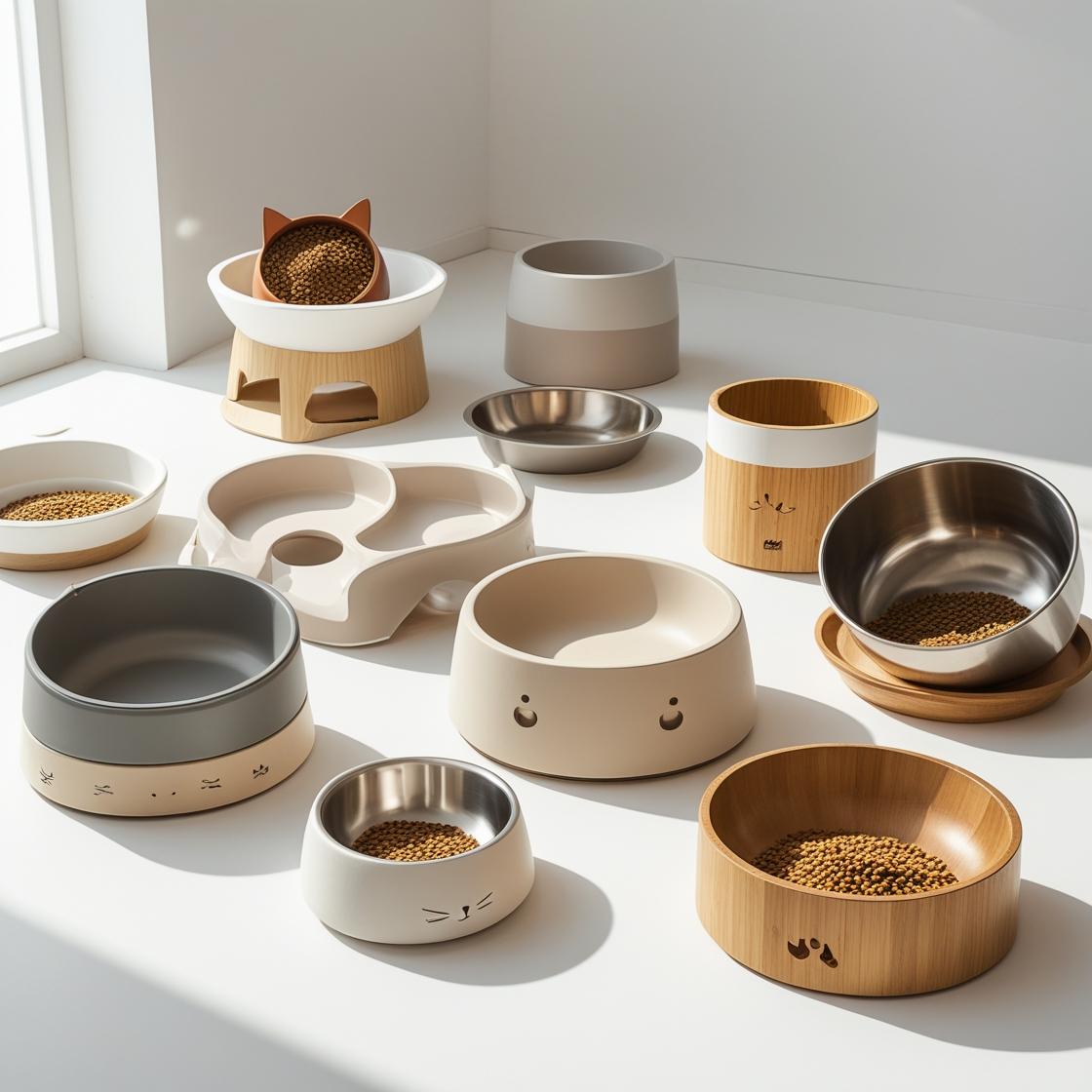 Cat Bowls & Feeders