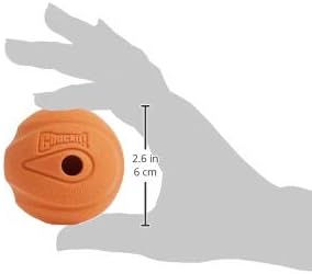 Chuckit Gen 1 Fetch Pack Dog Balls - Interactive Dog Toys, High-Bounce Fetch Ball, Floating Ultra and Rugged Balls, Durable - Size Medium, 2.5-inch Diameter, Set of 3