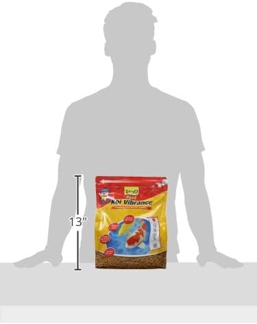 TetraPond Koi Vibrance Soft Sticks, Floating Pond Fish Food for Koi Fish and Ornamental Goldfish, 2.42 Pounds