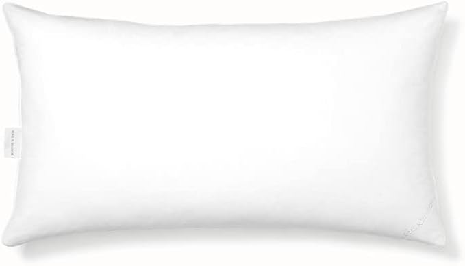 BOLL & BRANCH Down Chamber Pillow – Luxury 100% Organic Cotton Shell – Cleaner Cruelty Free US Down Bedding – Premium Comfort and Superior Head Support– Soft, King