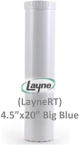 LayneRT 4.5" x 20" Replacement Filter Big Whole House Arsenic Filter Cartridge Replacment, High arsenic removal capacity with minimal flow restriction