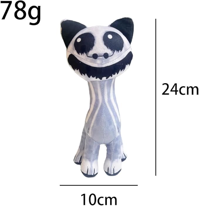 Zoo NOMALY Cat Plush Doll Zoo Anomaly Cute Plush Animals Stuffed Plushie Toy Figure Pillow Cosplay Cute Kids Fans Collection Gift (Cat)