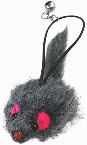 Interactive Cat Toys for Indoor Cats - Hanging Door Cat Toy with Bouncy Mouse and Bell - Door-Mounted Fun Toy for Cats at Home - Includes 2 Bonus Attachments