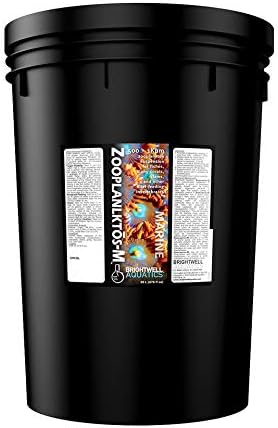 Brightwell Aquatics Zooplanktōs-M Copepod Suspension for Reef Corals Clams Juvenile Fish Invertebrates Rich in Omega-3 Fatty Acids Amino Acids & Carotenoids, 20L