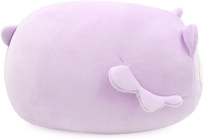 Anirollz Stuffed Animal Plush Toy – 10" Medium Plush Doll | Soft, Squishy, Cute, Comfort, Safe | Birthday Gift Pillow with Cute Character Lavender Owl Owlyroll