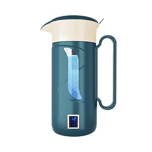 Hydrogen Water Bottle Alkaline Water Generator Hydrogen Water Ionizor Maker Machine Pitcher Ionizer with SPE & PEM Tech 1500ml/50floz