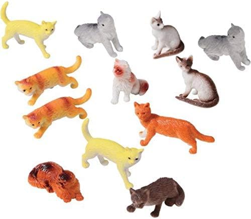 Mini Cat Figures Asst. (12 count)