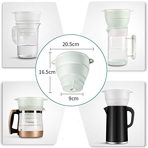 miniwell Filtration System- Water Camping Filter Pitcher with Replaceable Filter - for Hiking Purification- Faucet Filter Remove Chlorine,Sediments, BPA Free- Emergency (Blue)