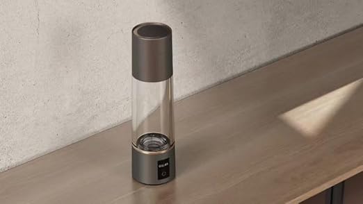 Hydrogen Water Bottle, Long-Lasting Dissolved Hydrogen, Healthy Drinking Hydrogen Water Bottle, Silver Brown