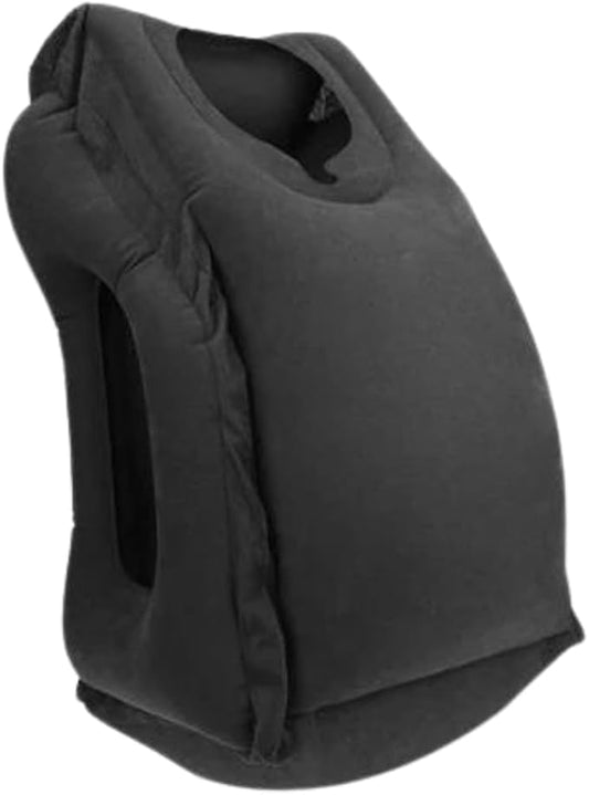 Inflatable Travel Pillow (Black)