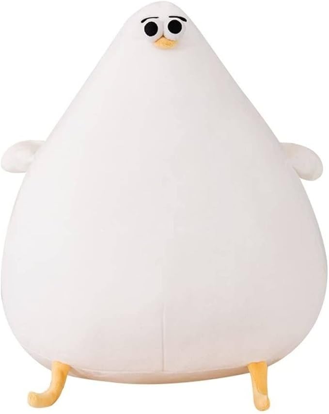 26/40cm Simulation Mother Hen Doll, Funny Fat Chicken Plush Toys, Cute Cartoon Chicken Pillow, Creative Gift (26.cm)