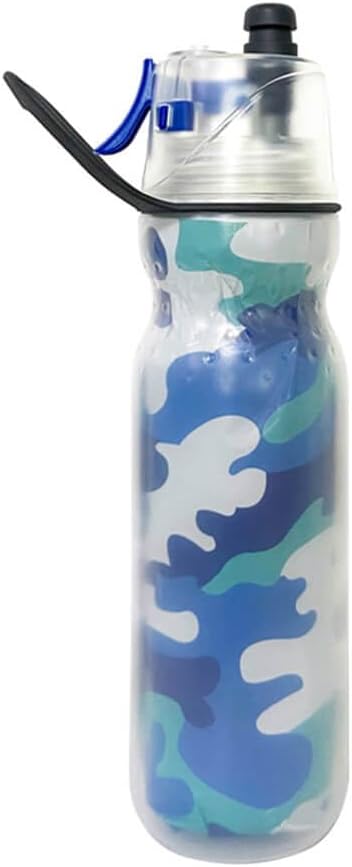 Misting Water Bottle 20 oz Cool Sports Water Bottle for Kids School Gifts for Boys Girls Insulated Spray Mist and Sip Water Bottles
