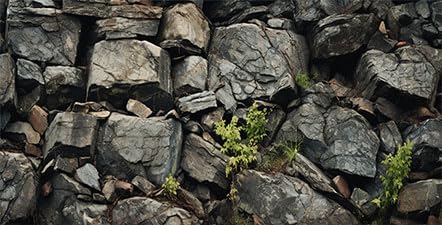 48X18IN Stone Aquarium Background, Rock Fish Tank Background, Natural Rocky Glass Terrarium Background with 8 EVA Double-Sided Tape