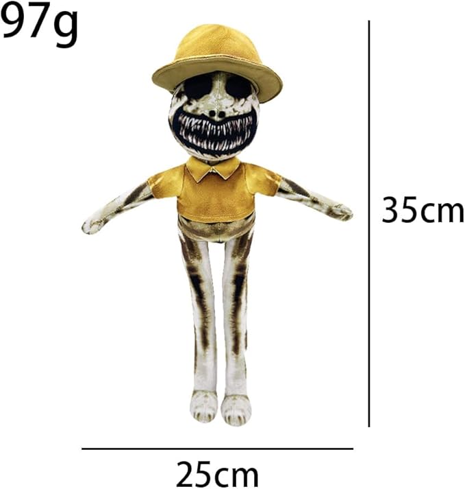 Zoo NOMALY Cat Plush Doll Zoo Anomaly Cute Plush Animals Stuffed Plushie Toy Figure Pillow Cosplay Cute Kids Fans Collection Gift (Monster Zookeeper)