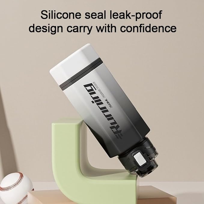 27 oz Hexagon Water Bottle, Wide Mouth Leak Proof Water bottles BPA-free Plastic Water Bottles Hexagonal Shape Water Bottle Reusable Water Bottle With Handle for Travel Fitness(Grey)