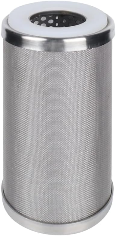Amwater Stainless Steel Cleanable Wire Mesh Filter Cartridge 5”Length,2.5"OD(50 Micron)