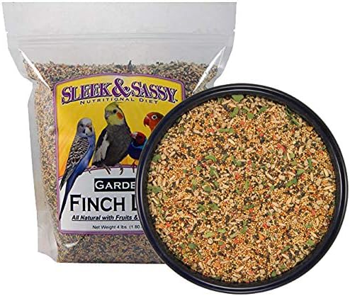 SLEEK & SASSY Garden Finch Bird Food (4 lbs.)