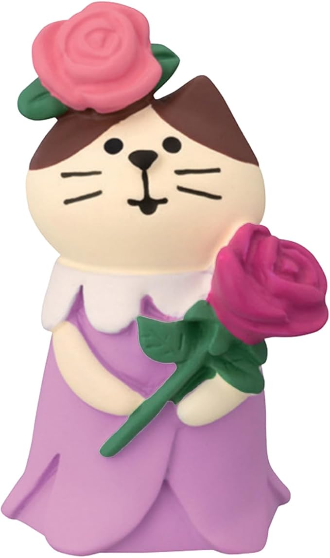 Miniature Cat Figurines Mini Cat Figurines Wedding Bridesmaid Cat Cute Desk Decor