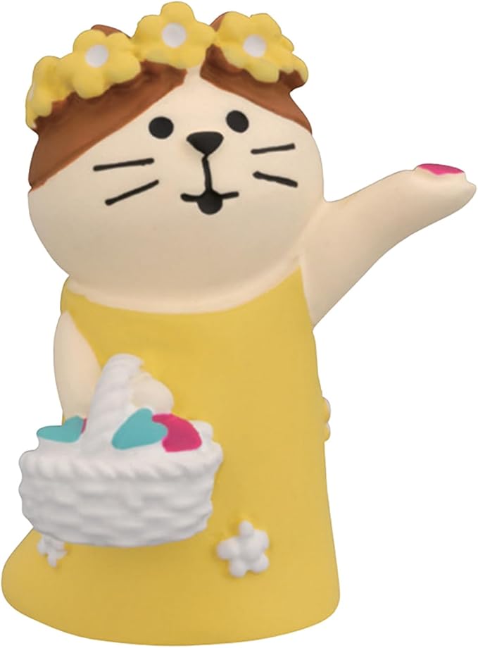 Miniature Cat Figurines Mini Cat Figurines Wedding Flower Girl Cute Desk Decor