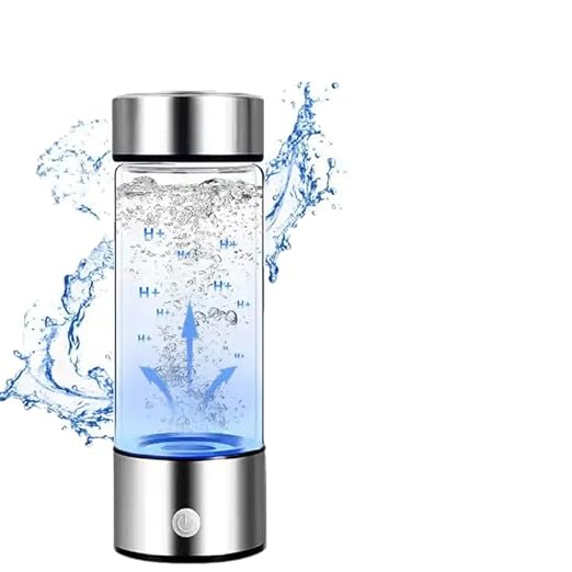 Hydrogen Water Bottle Generator with SPE PEM Technology Water Ionizer, Hydrogen Water Machine Improve Water in 3 Minutes