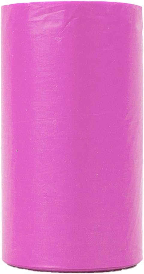 Downtown Pet Supply Poop Bags for Dogs with Dispenser, 220 Count - Leak-Proof Dog Waste Bags and Bone-Shaped Dog Poop Bags Holder for Leash - Pink, 12.5" x 8.5"