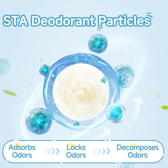 Cassava Clumping Cat Litter, Non Sticking, Rapid Clumping, Water Absorbent, Dust-Free, 11lb (4 Pack of 2.75lb Bags)