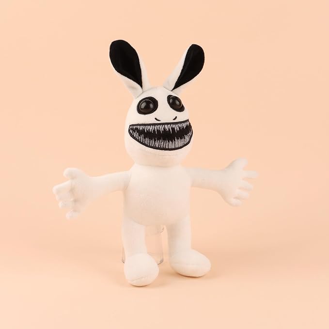 Zoo NOMALY Plush Doll Zoo Anomaly Cute Plush Animals Stuffed Plushie Toy Figure Pillow Cosplay Cute Kids Fans Collection Gift (Bunny)