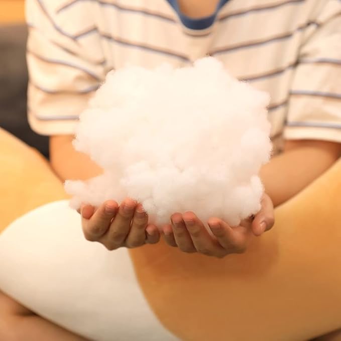 Long Yellow Cat Plush Pillow Toy Sleeping Pillow Cute Cartoon Cat Stuffed Animals Soft Long Body Pillow Gift for Kids(35.43in)