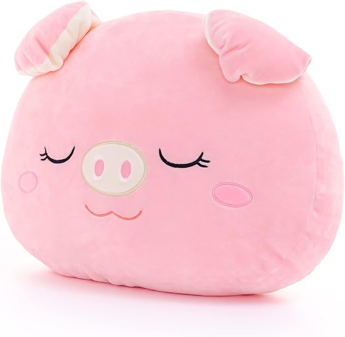 Lazada Pig Pillow Plush Toys Soft Toy Girls Gifts for Toddler Pink 15 Inches