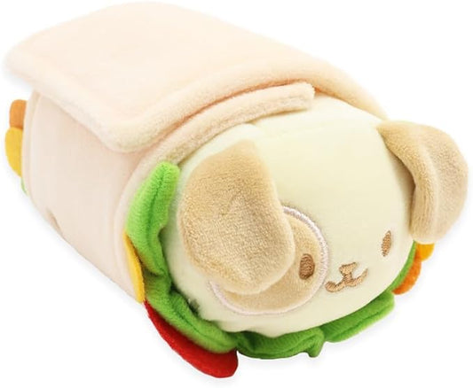 Anirollz Stuffed Animal Plush Toy - Official Roll Blanket Outfitz Doll |Soft, Squishy, Warm, Cute, Comfort, Safe| Burrito Pillow with Puppy - Birthday Decorations Gift 6" Puppiroll