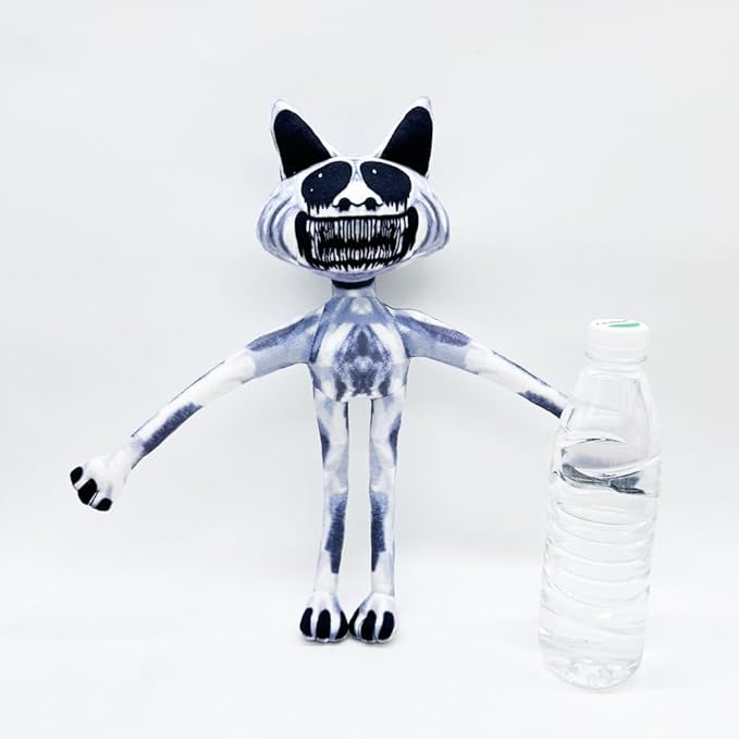 Zoo NOMALY Cat Plush Doll Zoo Anomaly Cute Plush Animals Stuffed Plushie Toy Figure Pillow Cosplay Cute Kids Fans Collection Gift (Monster Cat)