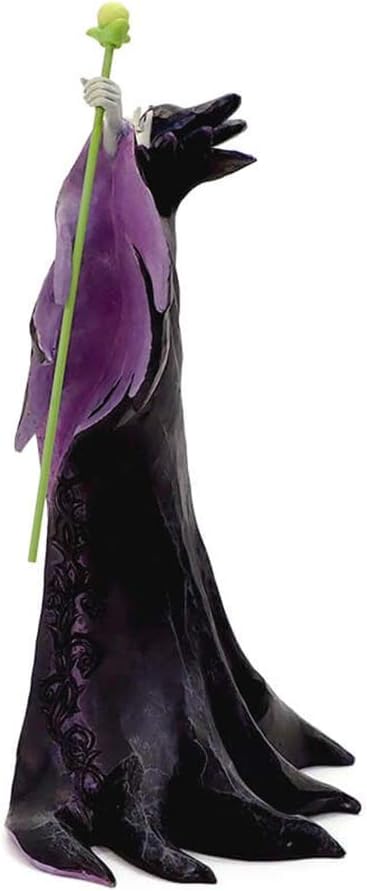 Enesco Disney Traditions by Jim Shore Maleficent with Scene Malevolent Madness Figurine, 8.75 Inch, Multicolor