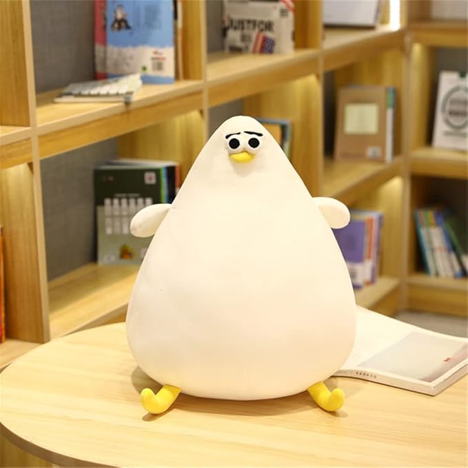 26/40cm Simulation Mother Hen Doll, Funny Fat Chicken Plush Toys, Cute Cartoon Chicken Pillow, Creative Gift (40.cm)