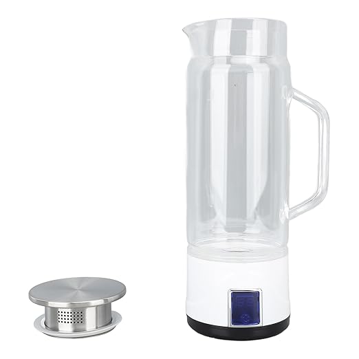 Hydrogen Water Bottle, 1000ml Large Capacity Hydrogen Rich Water Generator, Rechargeable Water Ionizer Machine, Efficient Electrolysis for Fitness Drinking