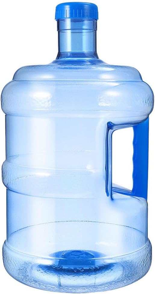 Milisten 2 Gallon Water Jug, 7.5L Water Bottle with Screw Cap Portable Water Storage Bucket Water Container Water Kettle Reusable Motivational Jug for Camping Hiking