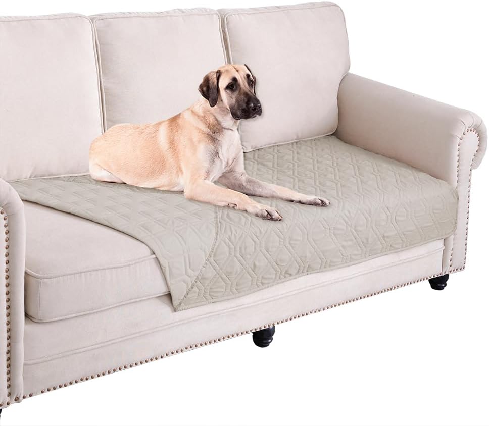 Ameritex Waterproof Dog Bed Cover Pet Blanket for Furniture Bed Couch Sofa Reversible