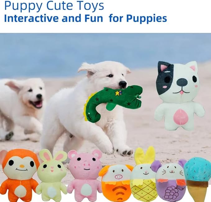 30 Pack Puppy Squeaky Toys Pet Dog Toys Squeeker for Pet Small Puppies Dogs